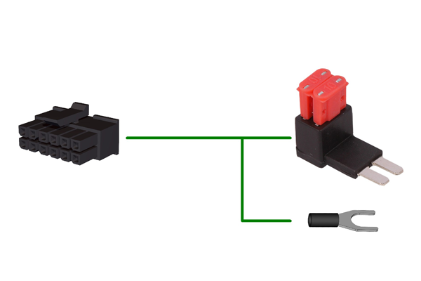 FAISCEAU ALIMENTATION FUSIBLE MICRO